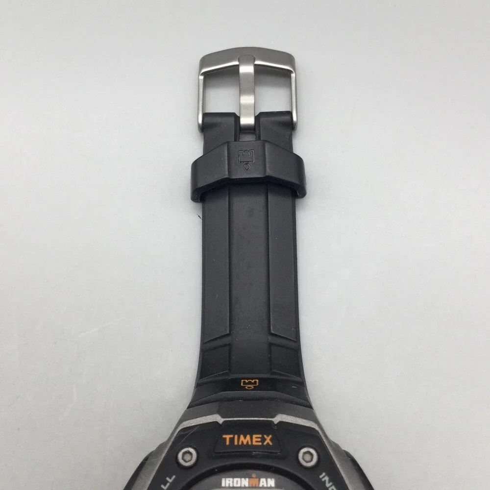 Timex Ironman 30 Lap Mens Watch 41mm Digital 30 Lap Black Indiglo New Battery